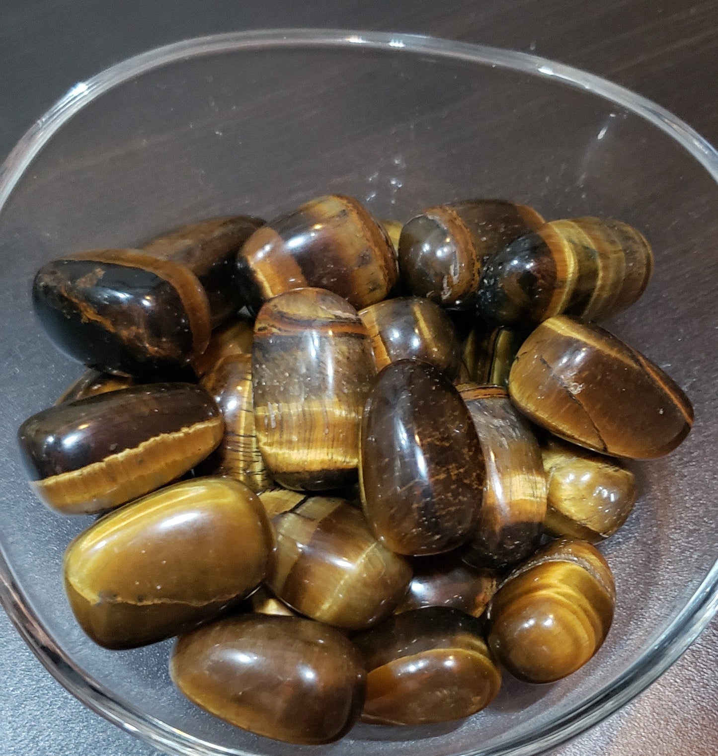 Tiger's Eye Tumbled