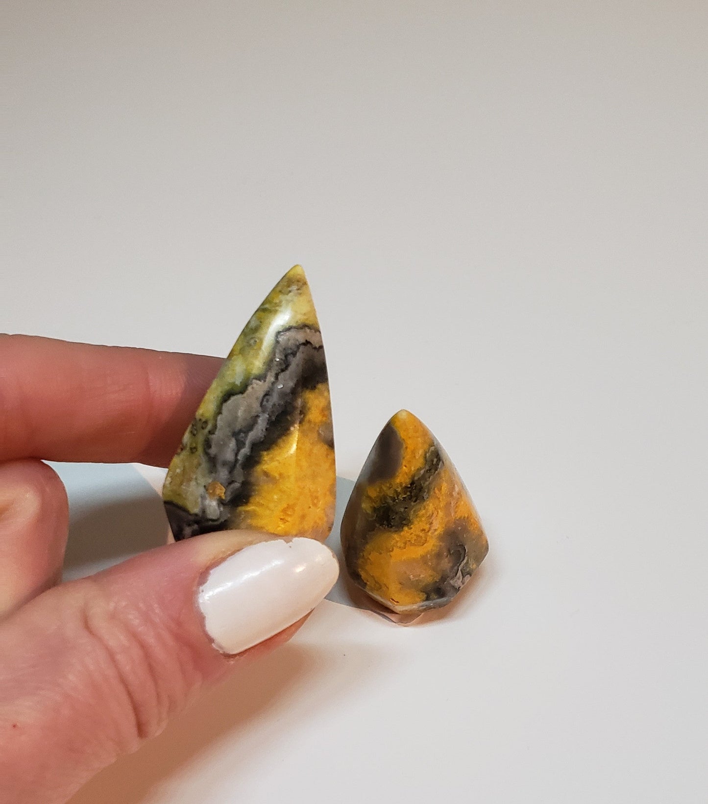 Bumble Bee Jasper Pendulum Points
