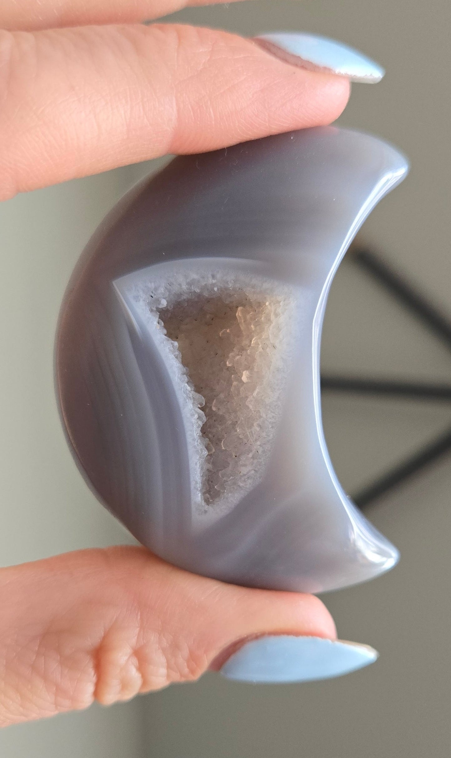 Agate Crescent Moons