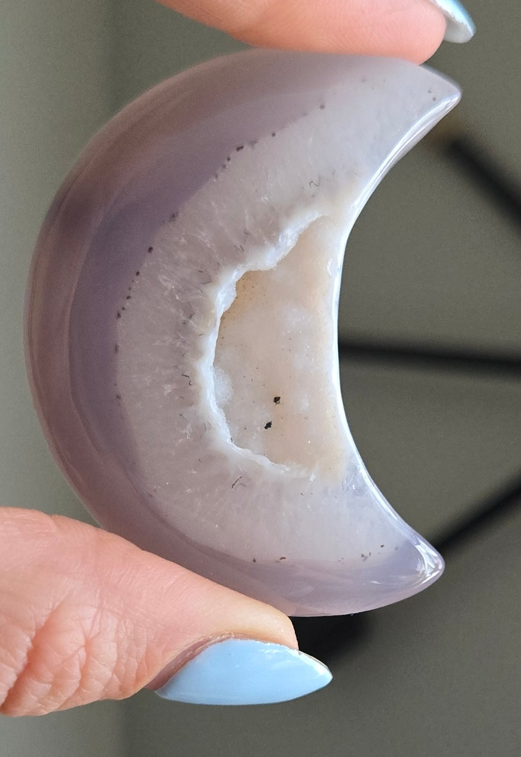 Agate Crescent Moons