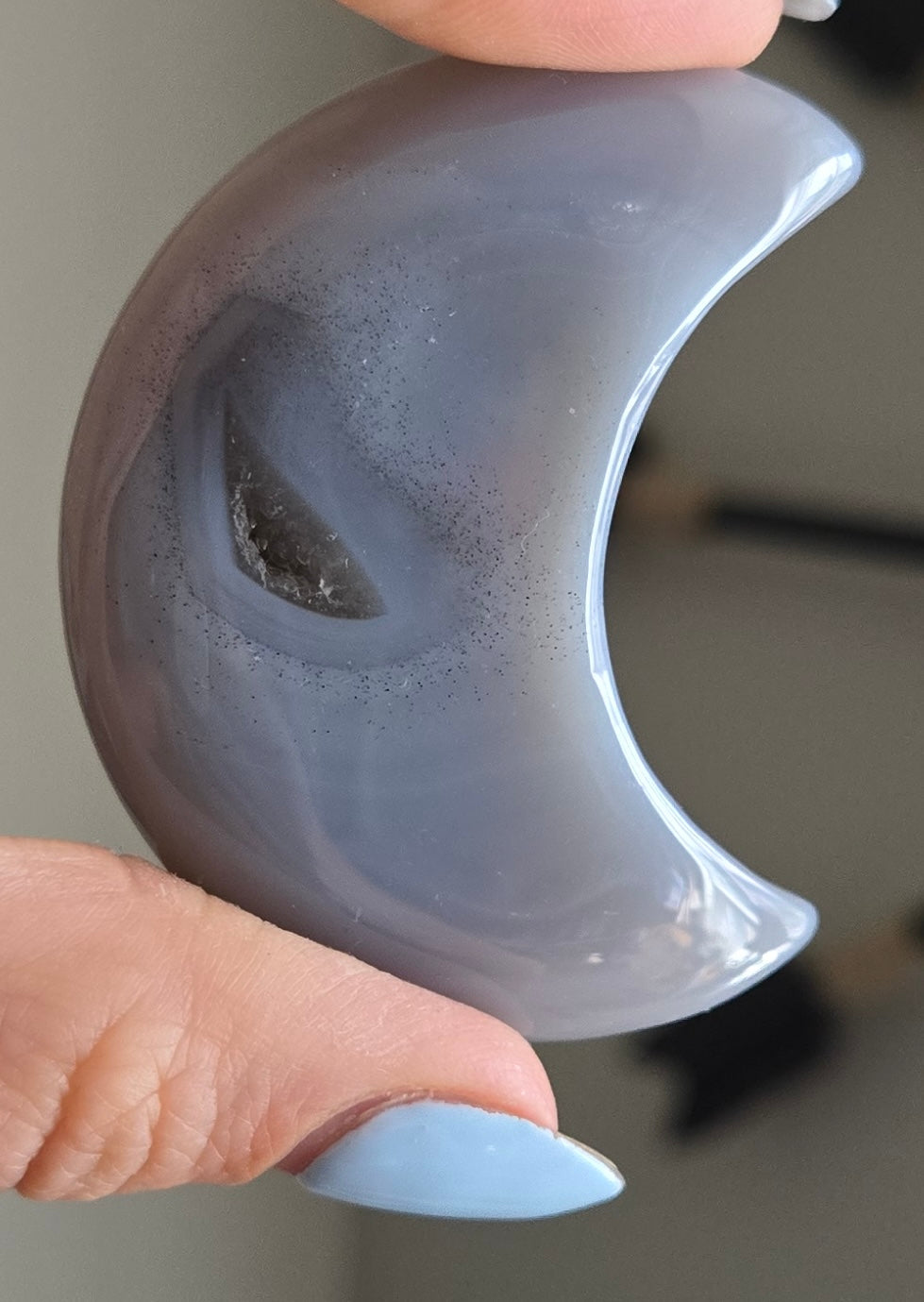 Agate Crescent Moons