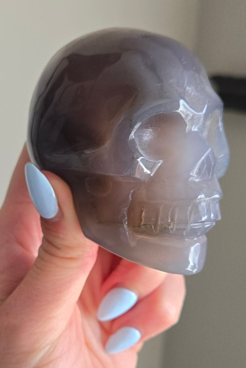 Agate Skulls